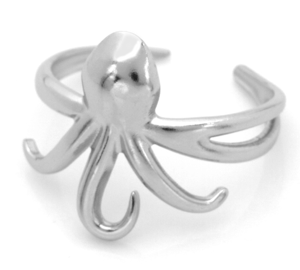 G-C17.3 R074-048S S. Steel Ring Octopus Adjustable