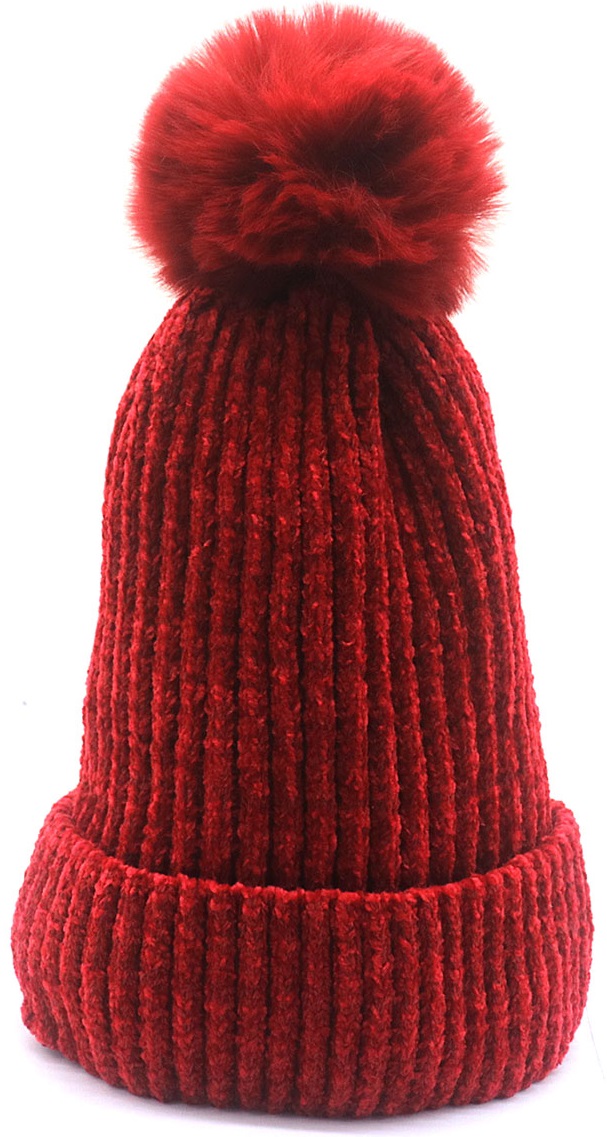 Q-J2.2 HAT701-002 No. 2. Winter Hat Red