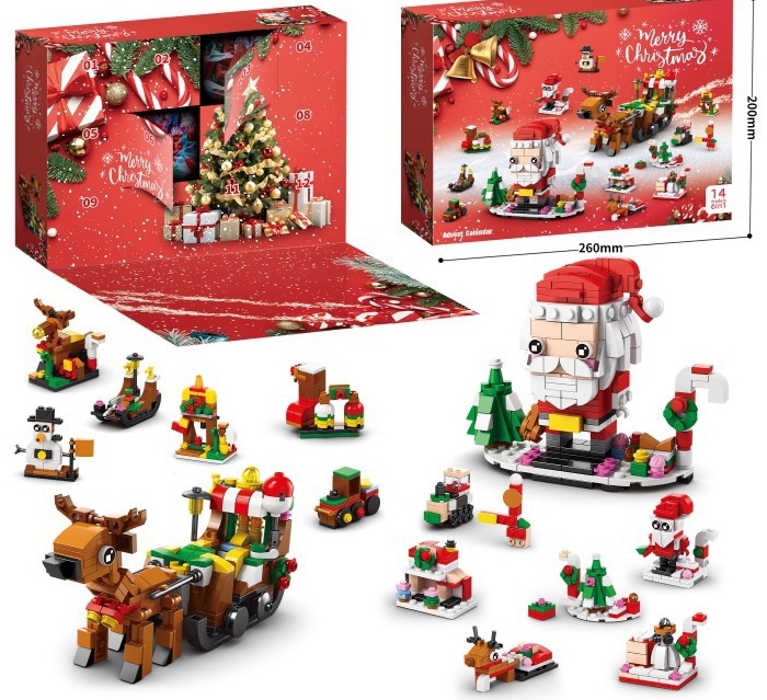 T-M6.1  CG2432-125-2 Building Blocks Christas Advent Calendar