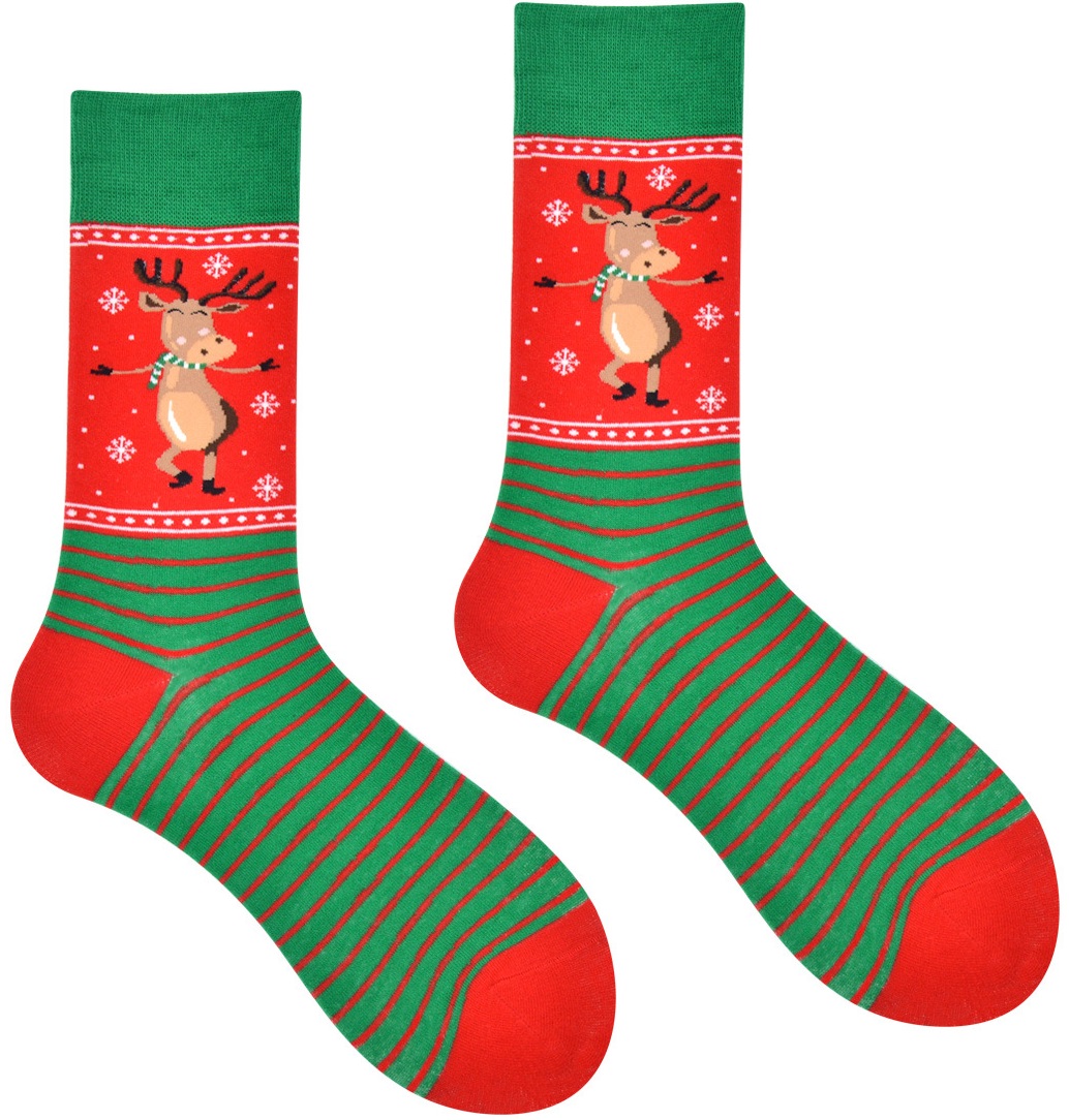 S-K1.3 SOCK2316-113 Pair of Socks Size 38-45 Christmas