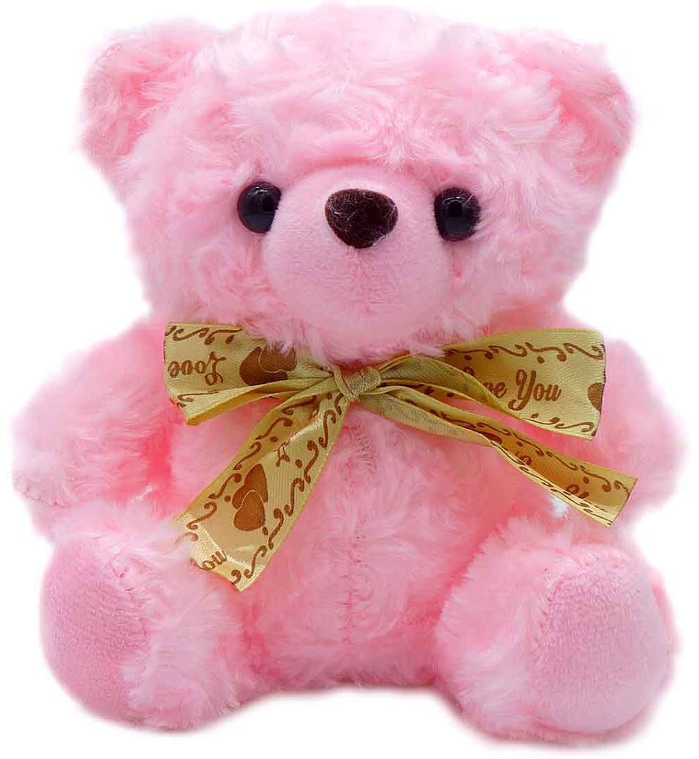 T-J4.1  T612-145 Plush Bear 19cm - Mixed Colors - 1pc