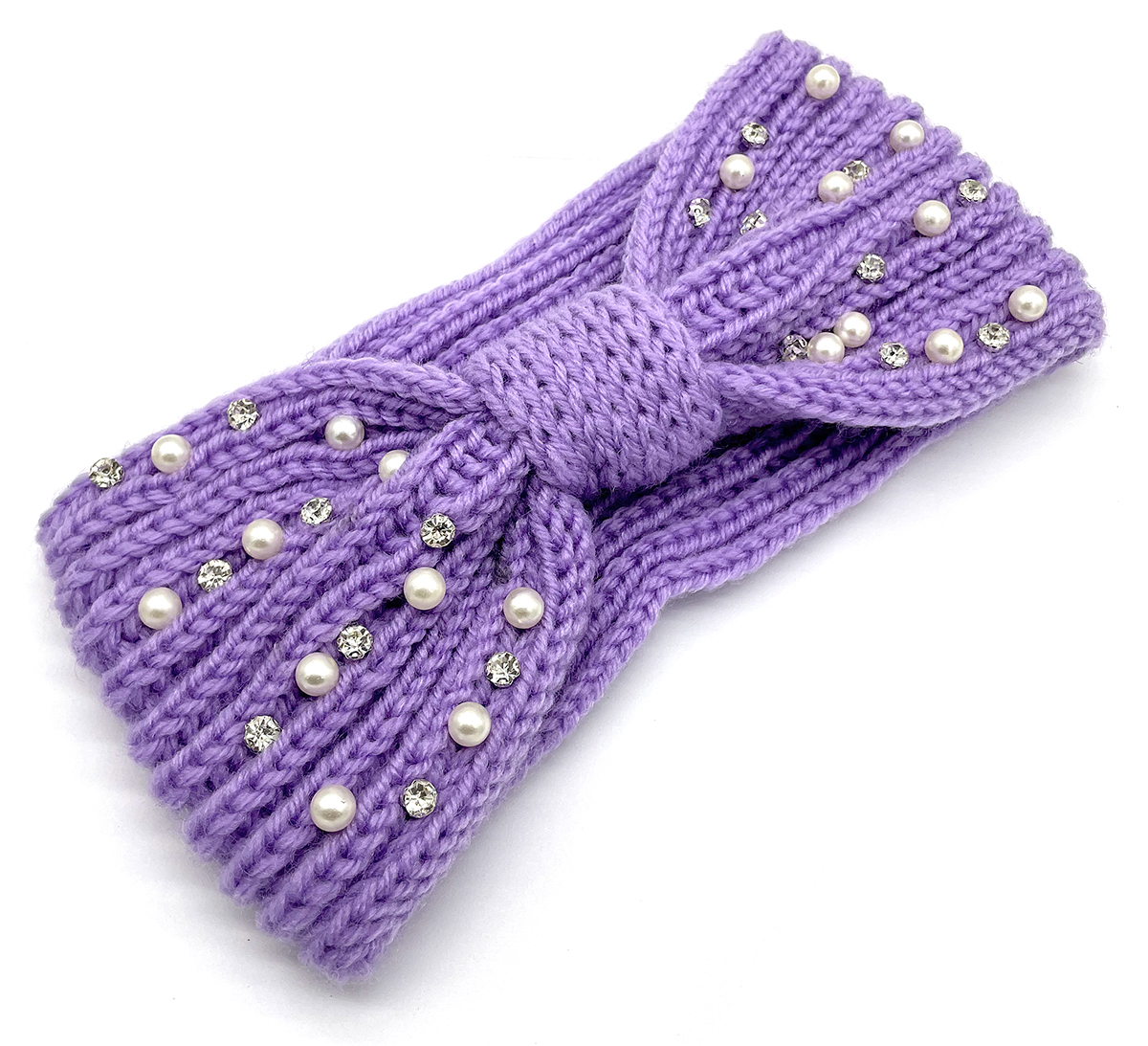 X-G5.1 H401-077 Headband Pearls Purple