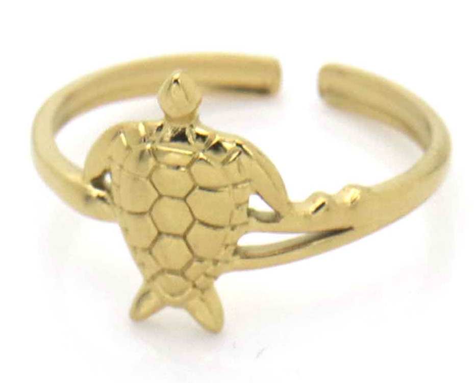 I-C6.2 R074-049G S. Steel Ring Turtle Adjustable