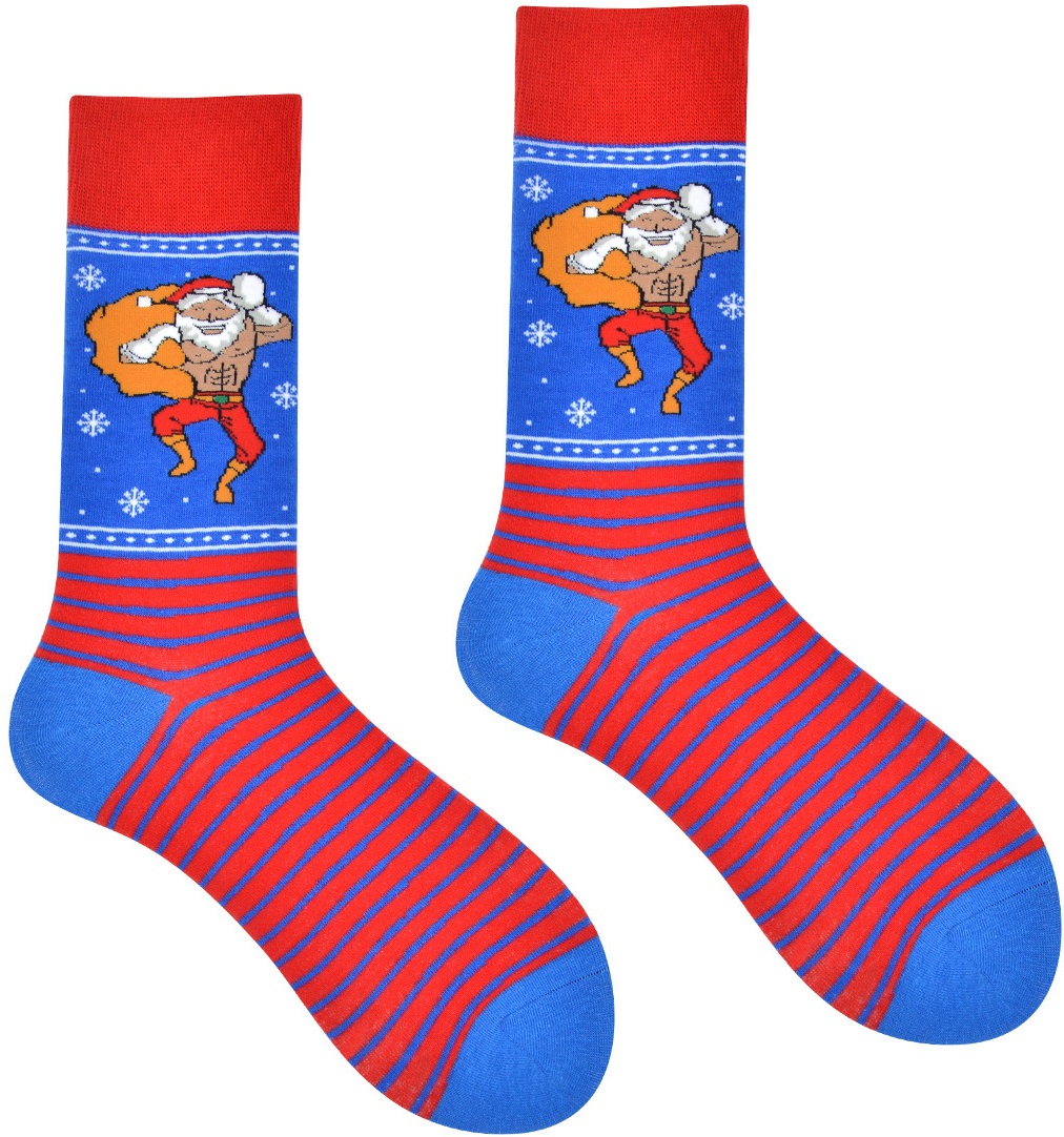 S-H6.4 SOCK2316-114 Pair of Socks Size 38-45 Christmas