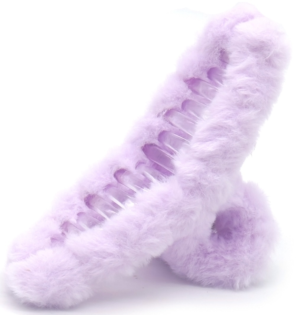 C-C13.1 H2467-042-5 Hair Claw Fluffy 12.5cm