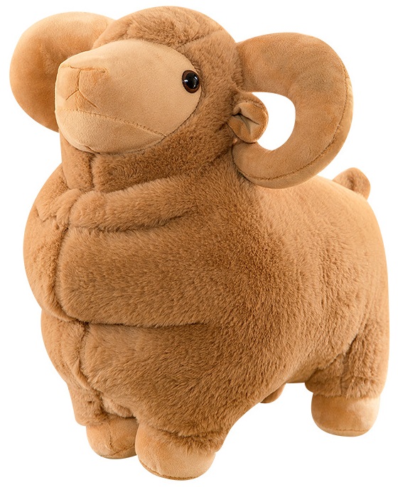 Y-D4.2 TOY837-013 Plush Animal Ram XXL 50cm