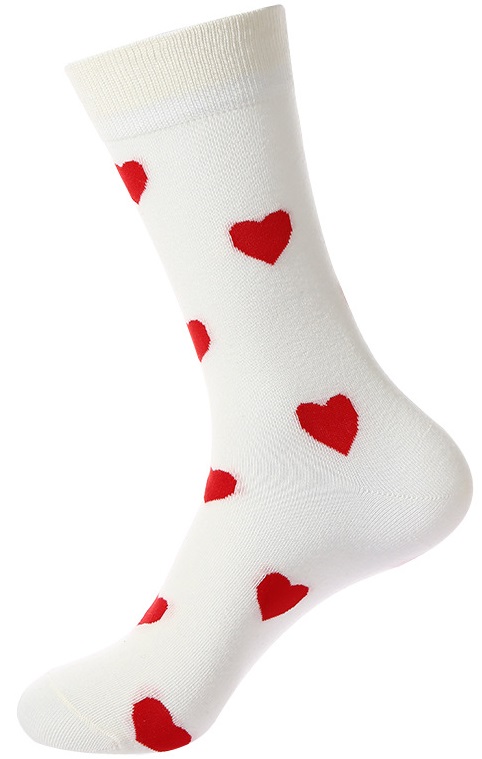 S-K8.3 SOCKS-H3 Pair Of Socks Size 36-43 Hearts
