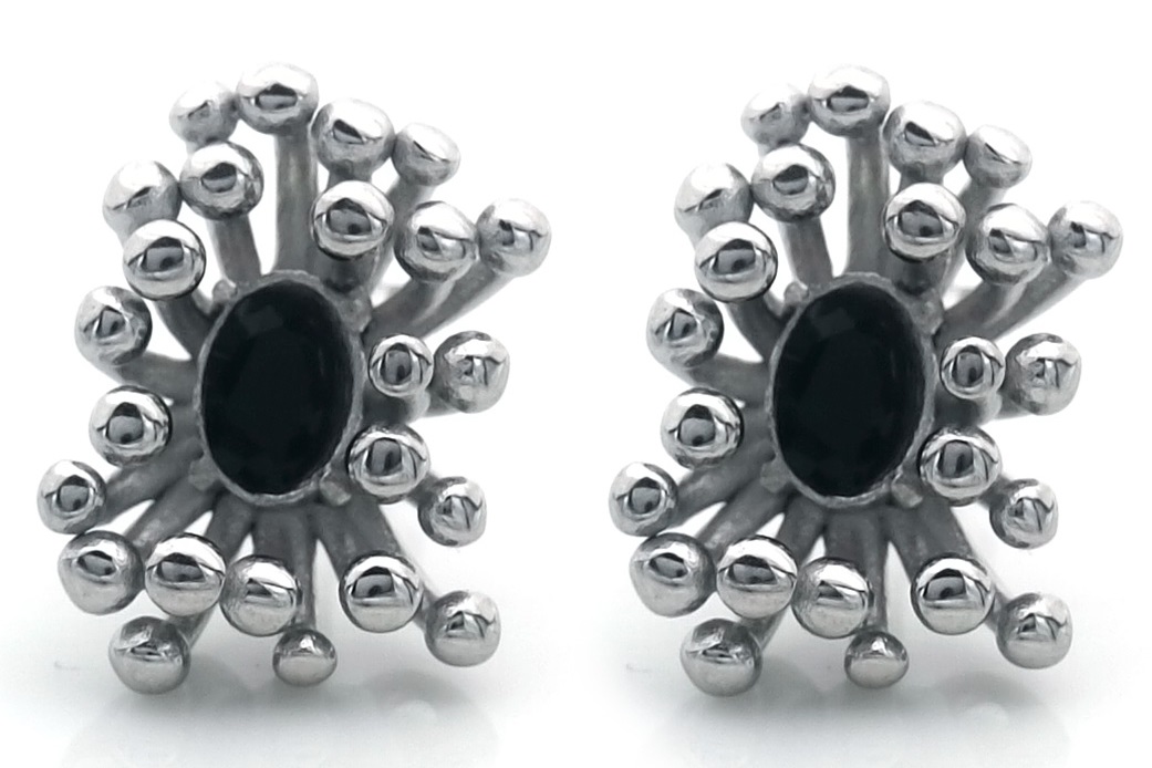 A-C2.3 E2457-079S S. Steel Earrings 1.8cm