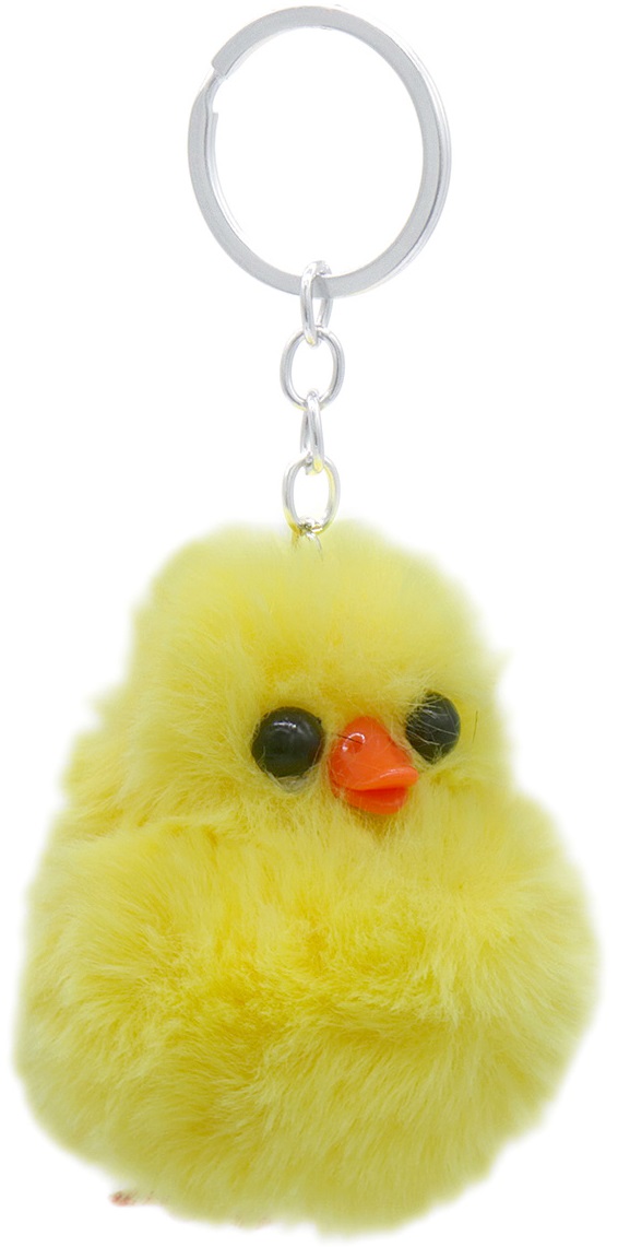 B-A24.2 KY2403-142 Keychain Fluffy Chick 6cm