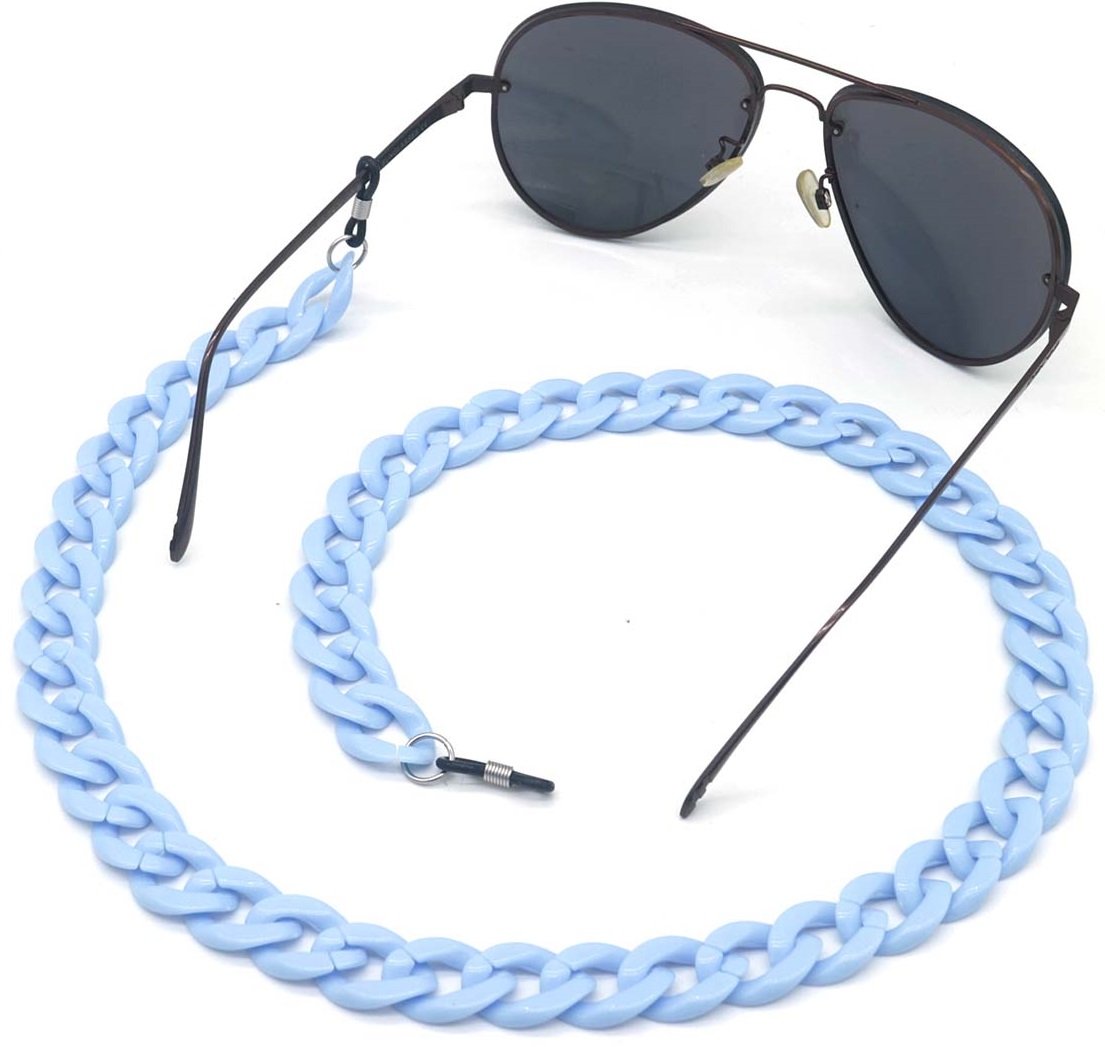 H-F23.2 GL004-101-15 Sunglass Chain Blue