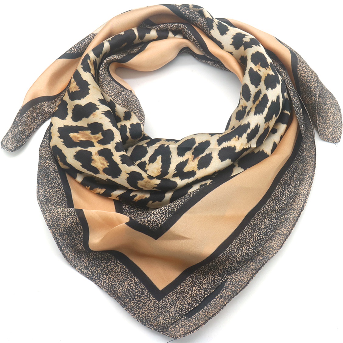 X-J2.2 SCARF815-006-1 Silk Look Scarf 70x70cm