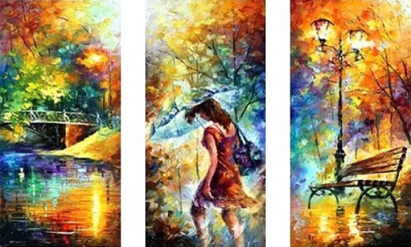 Z-E3.2 TF209 Diamond Painting Fall 3 Frame 90x60cm