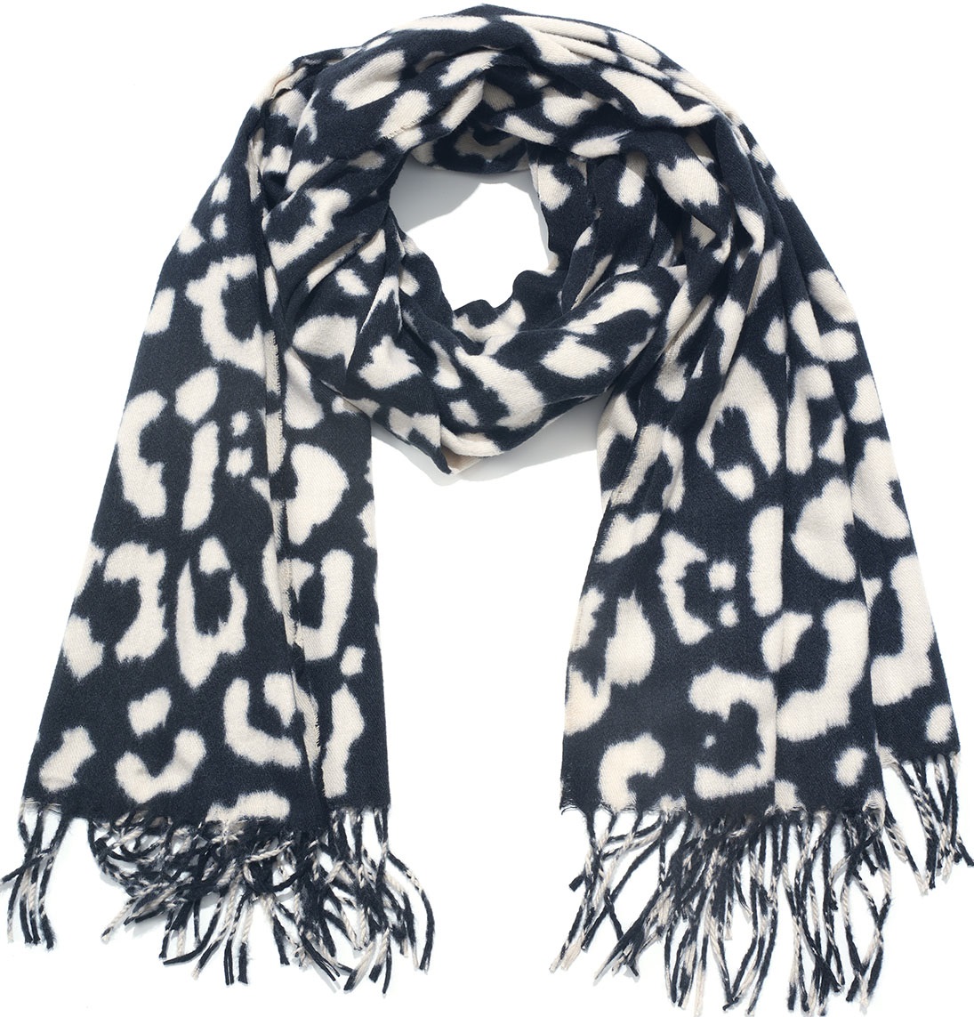 Q-B2.2 SCARF405-644-1 Scarf Leopard180x70cm