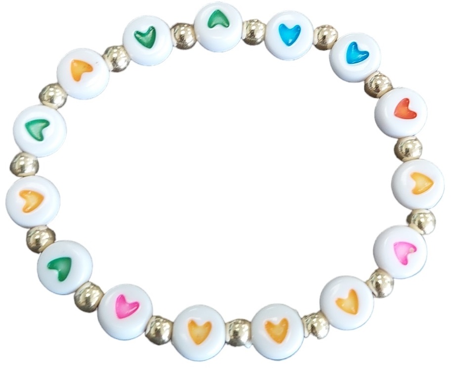 A-D22.1  B2375-008-4 Bracelet for Kids Hearts
